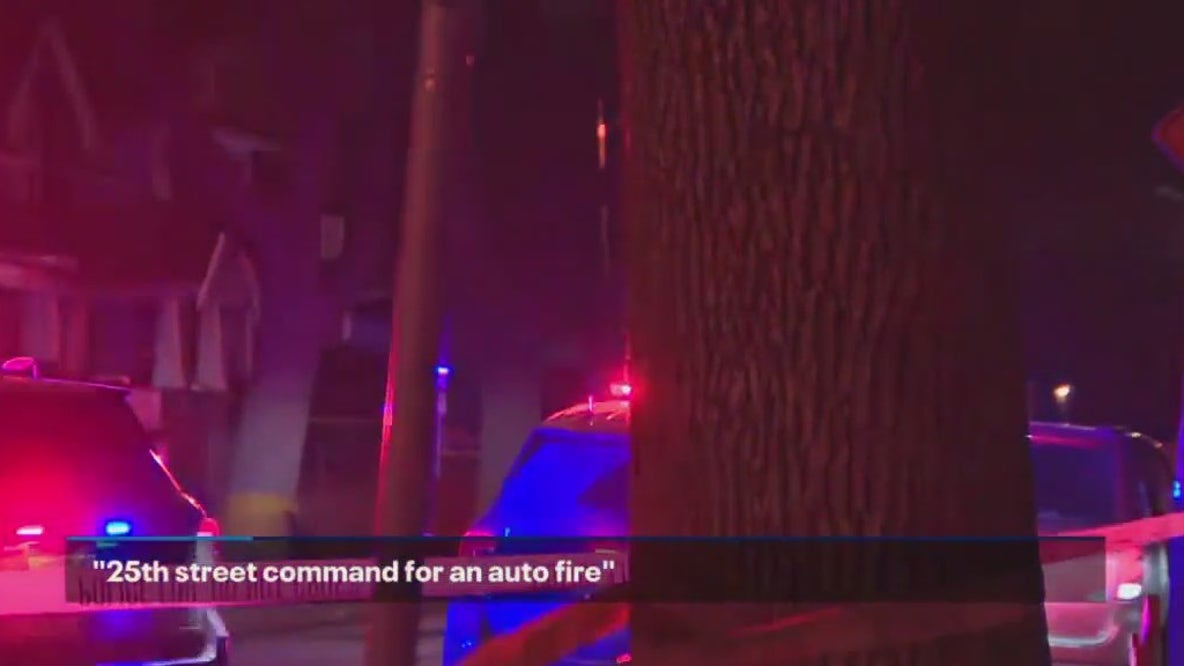 Milwaukee car fire near 26th and Locust, body inside